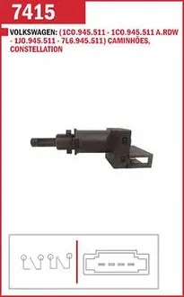 INTERRUPTOR FRENO VW CAMION CONSTELLATION                                                                                                             