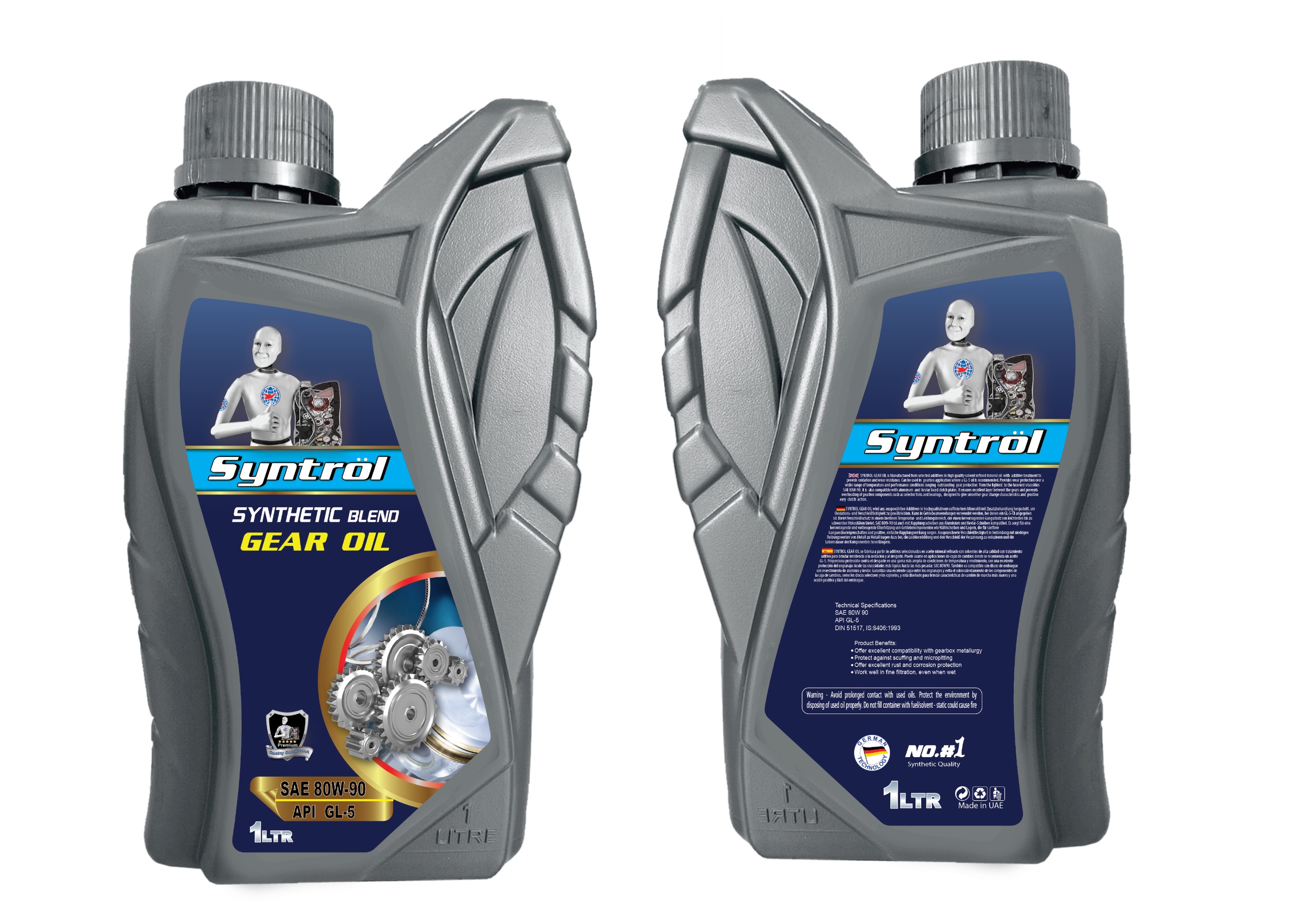 VALVULINA 80W90 SYNTROL API GL-5                                                                                                                      