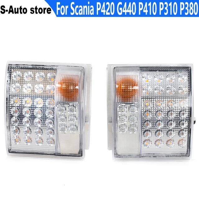 FAROL SEÑALERO IZQUIERDO SCANIA P420 G440 P410 P310 P380 LED OEM 1385410                                                                              