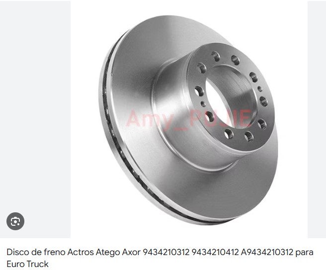 DISCO FRENO MERCEDES BENZ ACTROS DELANTERO 2011... OEM A943.421.0312 730000                                                                           