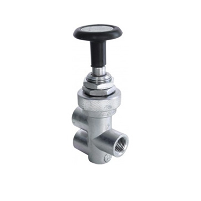 BOTON ACCIONAMIENTO PUSH PULL SUSPENSION 3 SALIDAS M16 NEGRO