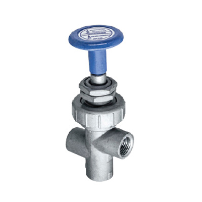 BOTON FRENO 2 SALIDAS M16 COLOR AZUL