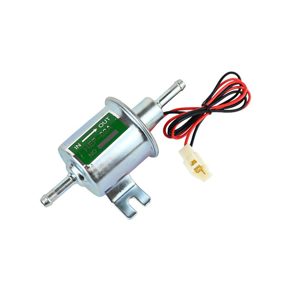 BOMBA COMBUSTIBLE ELECTRICA 12V 3-6 PSI REDONDA
