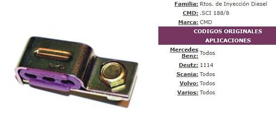 SEGURO SOPORTE PARA TUBOS CAÑOS DE INYECCION - 3 CAÑOS CMD ARGENTINA                                                                                  