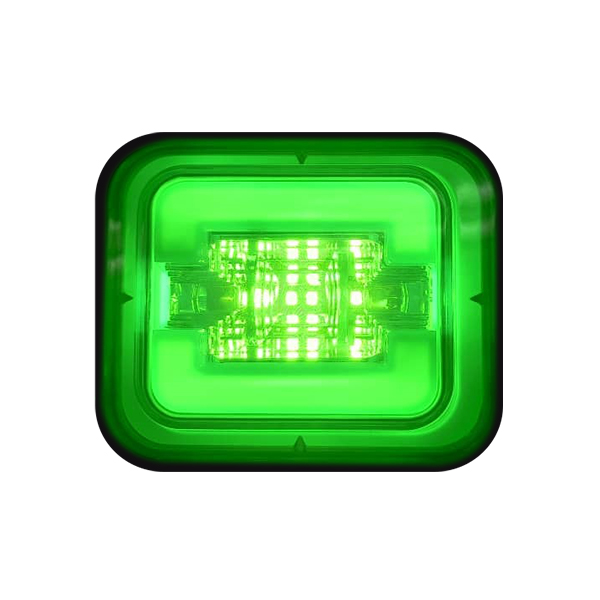 FAROL LED NEON Y STROBOSCOPICO VERDE