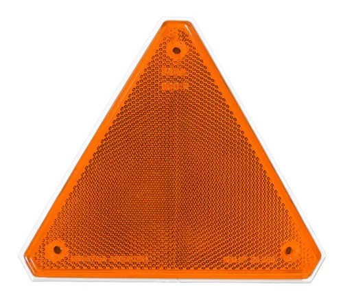 BALIZA REFLECTIVA AMBAR 15CM X 15 CM                                                                                                                  