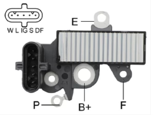 REGULADOR VOLTAJE 24V MERCEDES BENZ ACTROS-AXOR OEM 10501338-10514591-10535656-8600456-8600512-8600690                                                