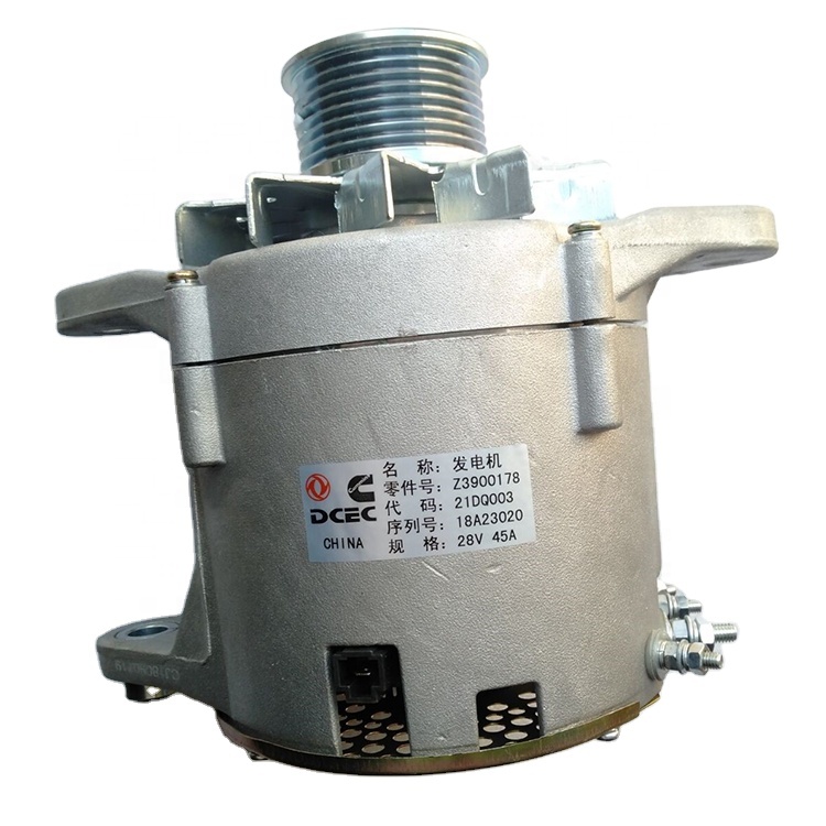 ALTERNADOR AEOLUZ DONGFENG CUMMINS 125 3.9 24V POLEA 8 PK  OEM 4938300                                                                                