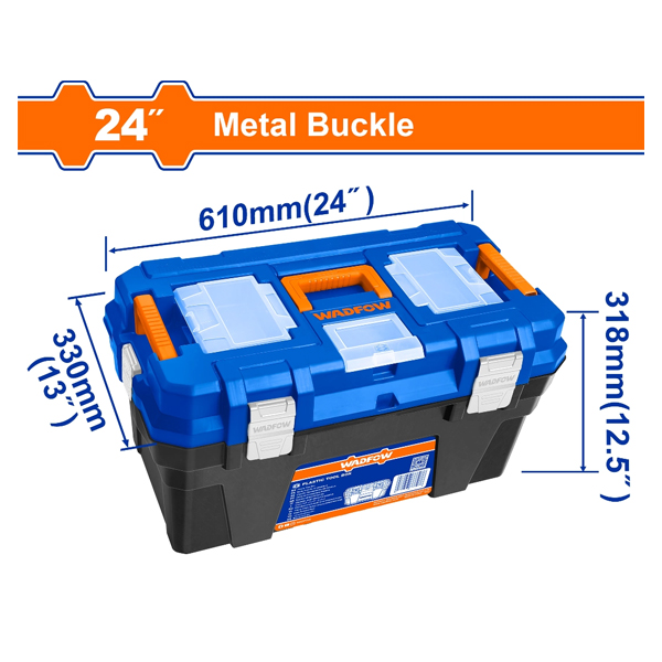 CAJA HERRAMIENTAS BROCHE METAL 24 PULGADAS                                                                                                            