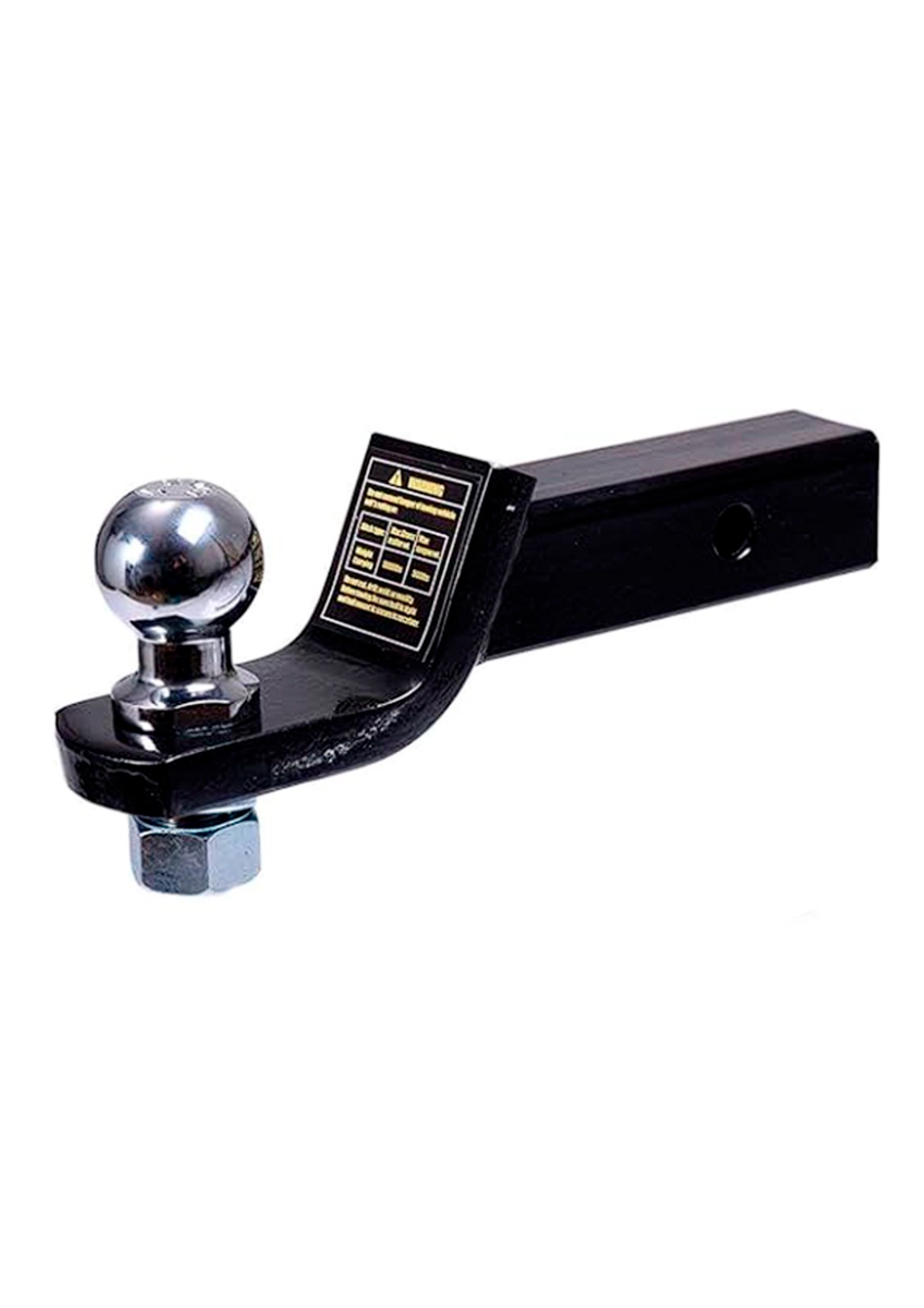 ENGANCHE REMOVIBLE TRAILER NEGRO P/BOLA                                                                                                               