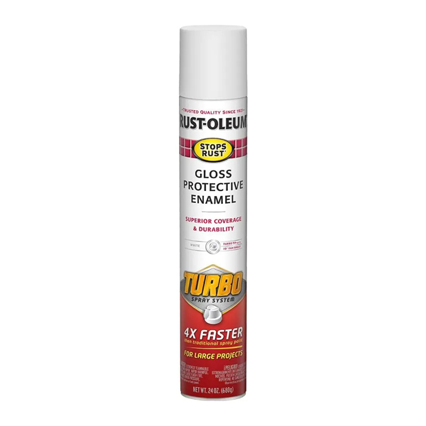 AEROSOL BLANCO PROTECCION TURBO METAL 4XFASTER 680GRS.                                                                                                