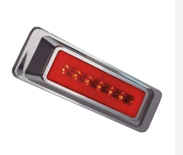 FAROL LATERAL LED 10-30V ROJO 3 CABLES MEDIDA 16 X 5 X 2 CM                                                                                           