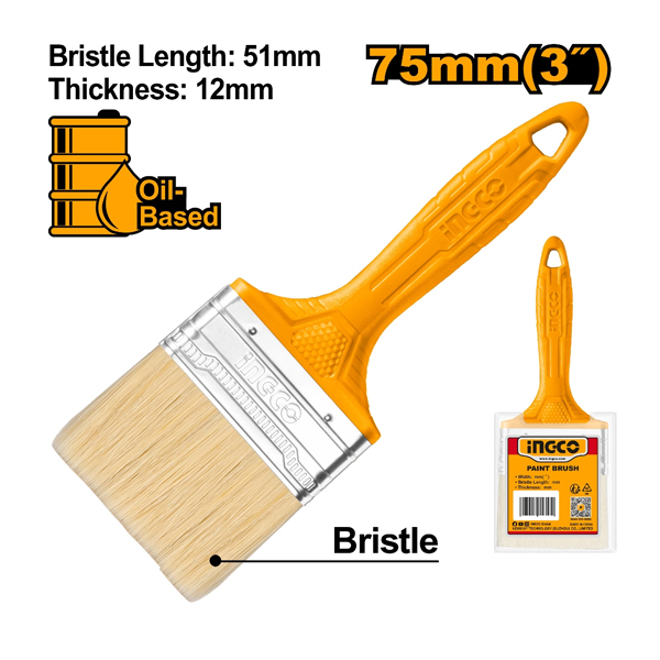 PINCEL 3 PULGADAS MANGO AMARILLO SUPER SELECT                                                                                                         
