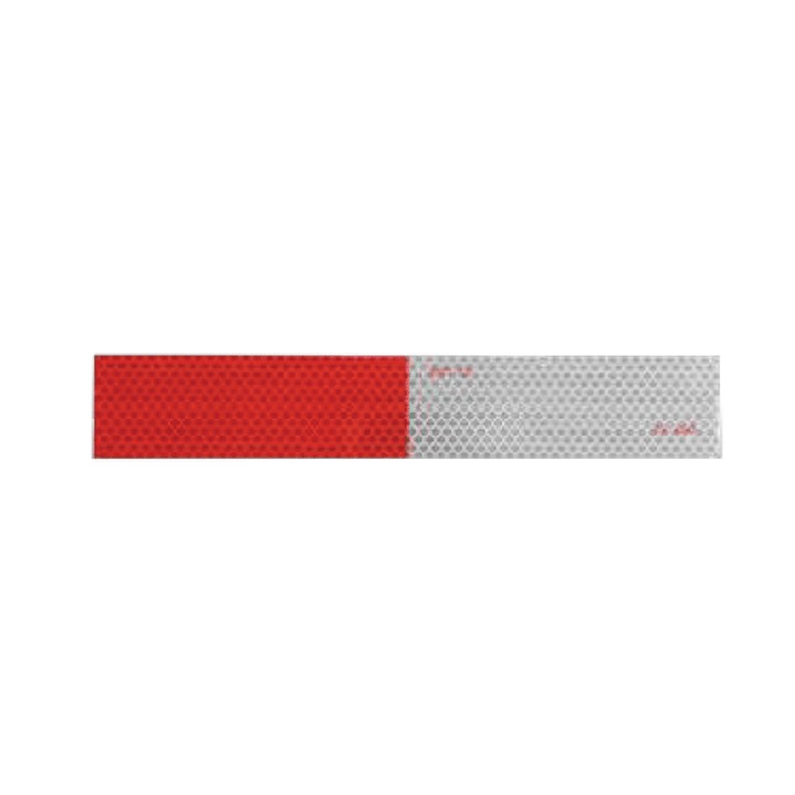CINTA REFLECTIVA ROJA BLANCA TRAMO 15X15 CM                                                                                                           