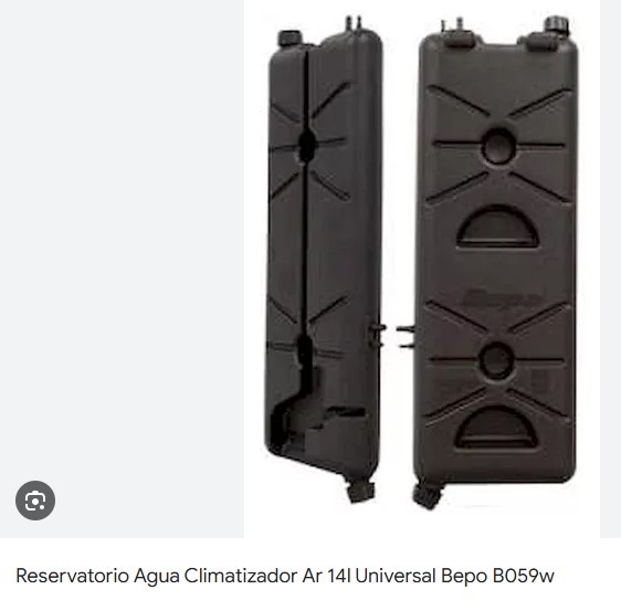 DEPOSITO AGUA CLIMATIZADOR HORIZONTAL BEPO 14 LTS                                                                                                     