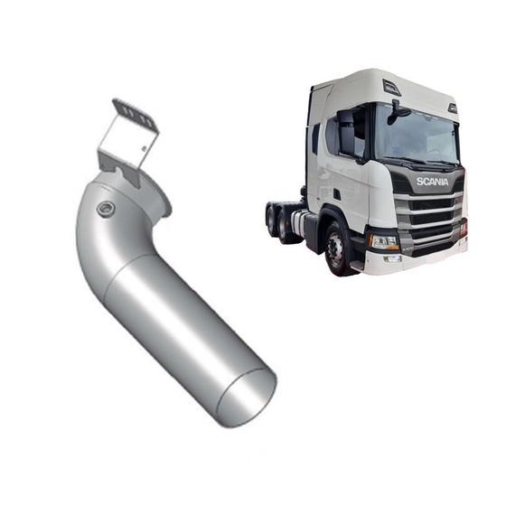 CAÑO SALIDA CATALIZADOR SCANIA S5 CORTO 5" OEM 2509256                                                                                                
