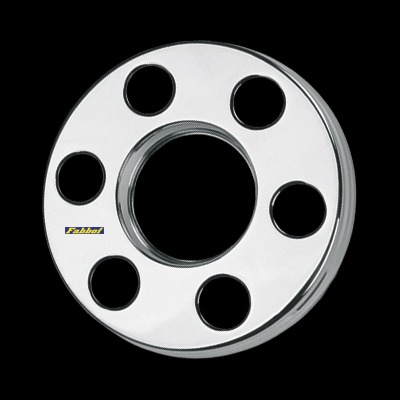 JGO DE TAZAS CROMADAS 6 ORIFICIOS DELANTERA CENTRO ABIERTO FABBOF                                                                                     