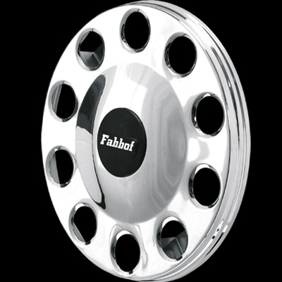 JGO DE TAZAS CROMADAS 10 ORIFICIOS DELANTERA CENTRO CERRADA FABBOF                                                                                    