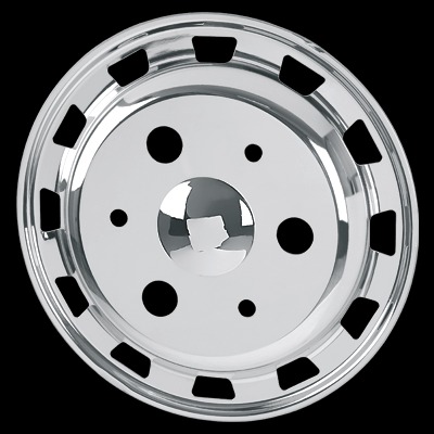 JGO DE TAZAS CROMADAS DELANTERA AMERICA SPEED C/VALVULA ARO 17.5  FABBOF                                                                              