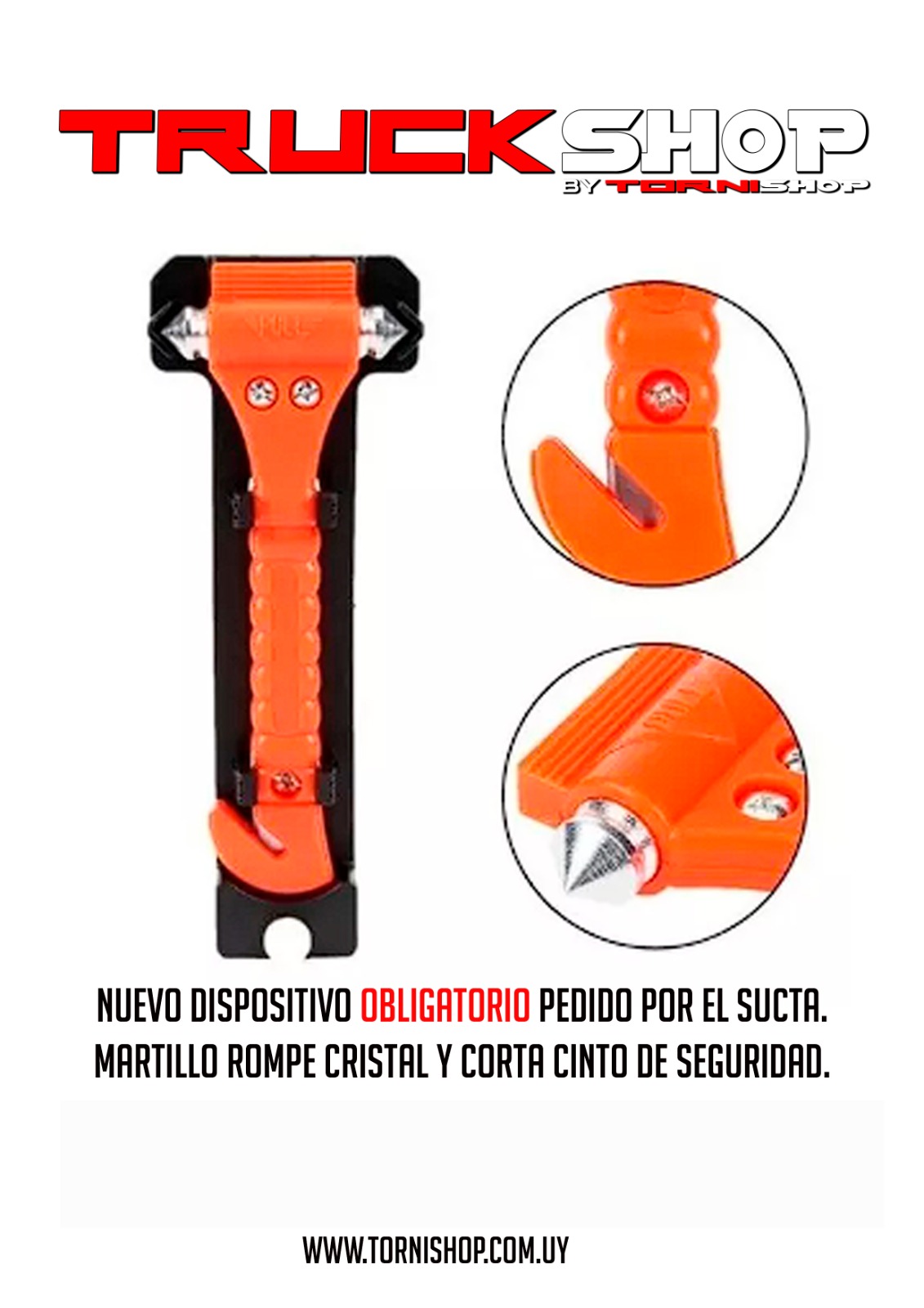MARTILLO SEGURIDAD Y CORTA CINTO                                                                                                                      
