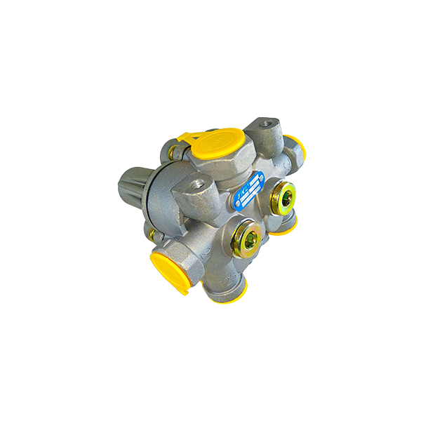 VALVULA 4 VIAS KNORR 16X1.5MM Y UNA 22X1.5MM