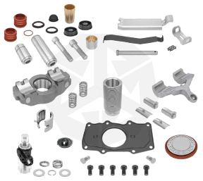 KIT REPARACION DE MORDAZA REMOLQUE AFRIT BPW IZQUIERDA COMPLETA UN PISTON                                                                             