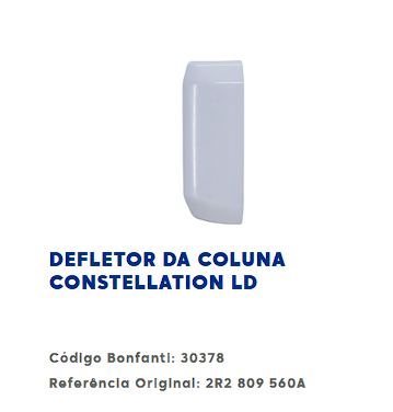 DEFLECTOR VW CONSTELLATION LADO DERECHO W50065.2 OEM 2R2809560A BONFANTI                                                                              