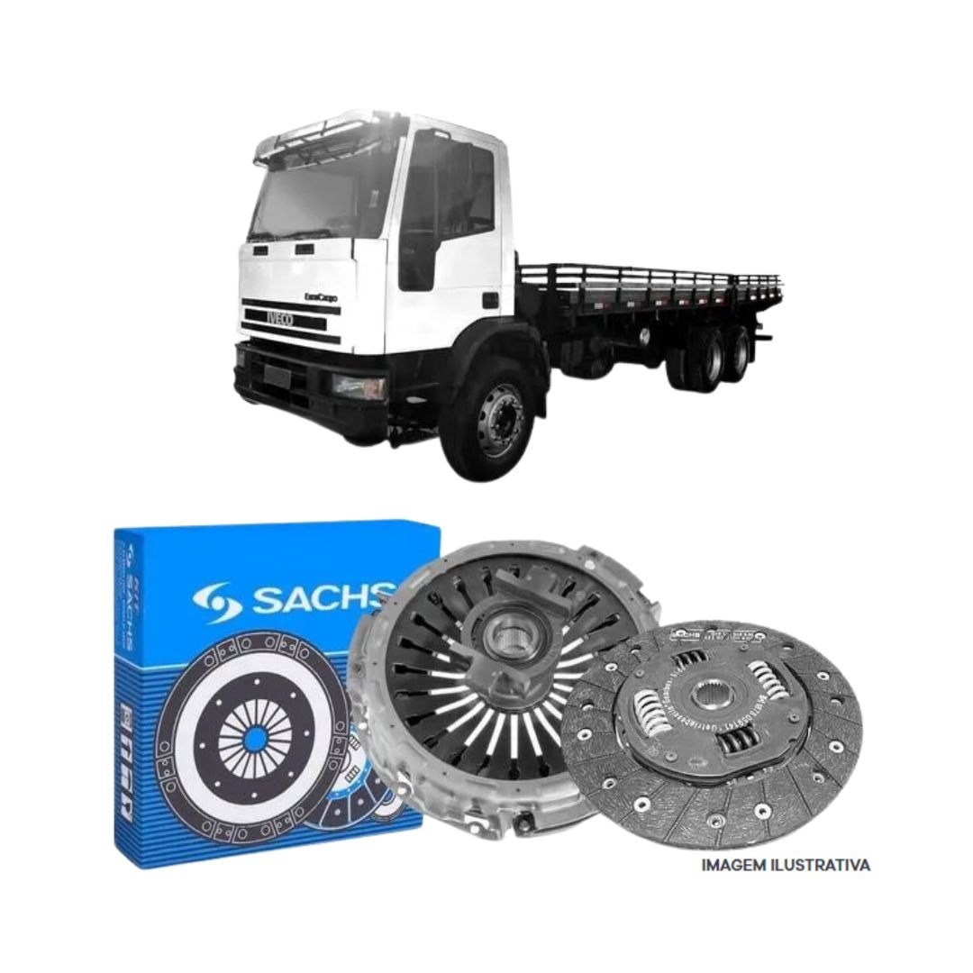 KIT DE EMBRAGUE SACKLS 365MM/380MM 10 ESTRIAS SACHS 6071 CUMMINS ISB 5.9 IVECO TECTOR ATTACK 170E22                                                   