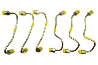 JGO CAÑOS INYECCION 6 TUBERIAS CAÑOS DE INYECCION COMMON RAIL - IVECO EUROCARGO/TECTOR EURO 4  CMD                                                    