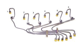 JGO CAÑOS INYECCION 6 CAÑOS DE INYECCION - MERCEDES BENZ OM 366 1630/1620/1315 - P 94 - JUEGO ARMADO  CMD                                             