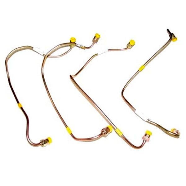 JGO CAÑOS INYECCION CUMMINS 4 CILINDRO 4B BOMBA CAV SIN TURBO CMD                                                                                     