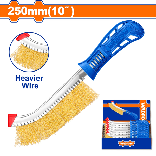 CEPILLO MANUAL ALAMBRE 250MM WADFOW                                                                                                                   