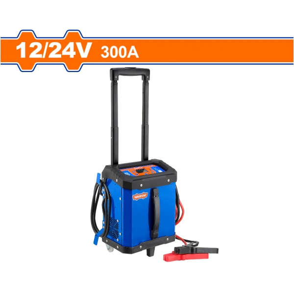 CARGADOR DE BATERIA INVERTER CON ARRANCADOR 220-240V 12/24V 300A CAP 20-750AH WA                                                                      