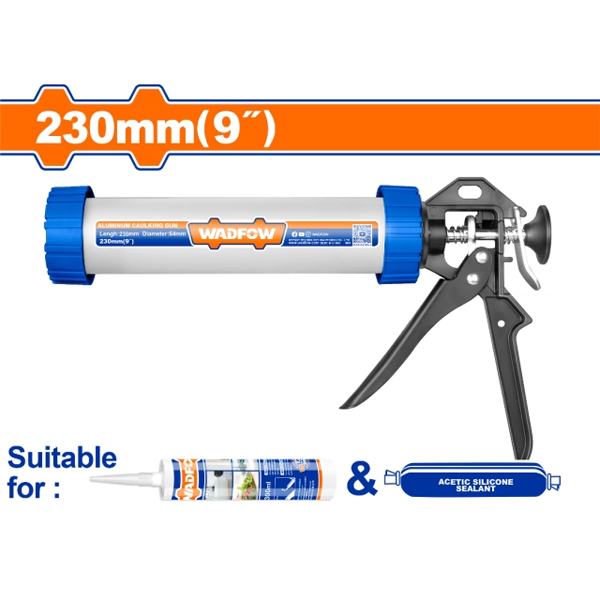 PISTOLA APLICAR SILICONA PRO 230MM 9                                                                                                                  